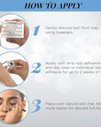Ardell False Eyelashes Long Black, DIY Lash Clusters, Eyelash Extension Kit, 4 Pack