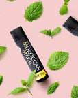 Moroccan Magic Organic Peppermint Eucalyptus Lip Balm 3 Pack | Ultra-Hydrating Argan & Essential Oil Lip Moisturizer + Vitamin E | Natural Mint Chapstick for Dry Lips | Non-Toxic | Organic Lip Balm