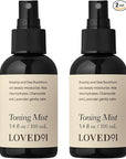 Face & Body Toning Mist, John Legend Skincare, Hydrating & Cleansing Serum, Moisturizing Spray, Alcohol-Free, Formulated with Witch Hazel & Aloe Vera, 2-Pack (3.4 oz each)