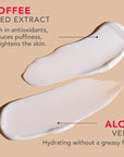 Caffeine eye cream for puffiness