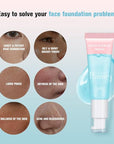 AKARY Gel-Based & Hydrating Face Primer For Smoothing 03 Watermelon