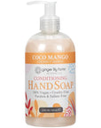Ginger Lily Farms Botanicals Conditioning Liquid Hand Soap, Coco Mango, 100% Vegan & Cruelty-Free, Coconut Mango Scent, 12 Fl Oz (Pack of 6)