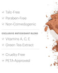 Glo Skin Beauty Pressed Base Powder Foundation Makeup (Natural Fair) - Flawless Coverage for a Radiant Natural, Second-Skin Finish