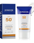 Face Sunscreen SPF 50+ PA+++,No Sticky Tinted Sunscreen for Face,Lightweight Long Lasting Travel Size Sunscreen Cream,Waterproof Face Moisturizer Hydrating Facial Sunscreen Lotion for Women Men