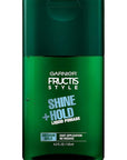Garnier Hair Care Fructis Style Shine and Hold Liquid Hair Pomade for Men No Drying Alcohol, 4.2 Fluid Ounce