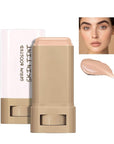 Beauty Balm Serum Boosted Skin Tint, Foundation Stick, Tinted Moisturizer for Face, Full Coverage Foundation, Concealer Stick for Foundation Makeup, Contour Sticks for Face Makeup, Dewy Finish (#05)