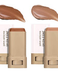 Beauty Balm Serum Boosted Skin Tint, Foundation Stick, Tinted Moisturizer for Face, Full Coverage Foundation, Concealer Stick for Foundation Makeup, Contour Sticks for Face Makeup, Dewy Finish (#0306)