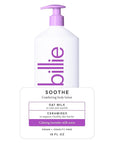 Billie Soothe Comforting Body Lotion, Oat Milk + Ceramides, 18oz
