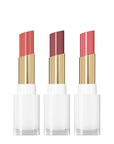 REVLON Super Lustrous Glass Shine Balm Gift Set, 3-Piece, Lipstick Multipack, Hydrating Tinted, Sheer Glossy Finish, 003 Honey Shine, 008 Rum Raisin, 006 Girly Swirly