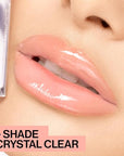 wet n wild MegaSlicks Lip Gloss, Ultra-Glossy, Vitamin-E Enriched, Ultra-Gloss High Shine Moisturizing, Cruelty-Free & Vegan - Strawberry Ice