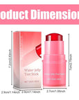Milk Cooling Water Jelly Tint, Jelly Blush Stick Makeup Jelly Tint, Milk Jelly Blush, Cruelty Free, Blush Stick for Cheeks and Lips