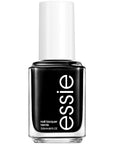 Essie Salon-Quality Nail Polish, 8-Free Vegan, Jet Black, Licorice, 0.46 fl oz