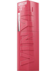 MAYBELLINE Super Stay Vinyl Ink Longwear No-Budge Liquid Lipcolor Make Up, Highly Pigmented Color and Instant Shine, Rogue, 1 Count