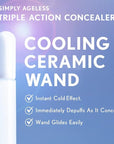COVERGIRL Simply Ageless Triple Action Concealer, Classic Ivory, of 1
