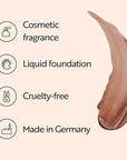 M. Asam MAGIC FINISH Supercharge Serum Foundation Deep Almond (1.01 Fl Oz) - Moisturizing Make Up & Firming Face Serum In One, Anti-aging CC Cream With Optimal Coverage & Hyaluronic Acid