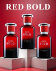 L'ORIENTALE FRAGRANCES Red Bold Eau De Parfum Spray for Men, 3.4 Ounce