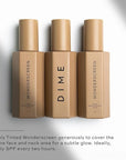 DIME Beauty Tinted Glow Wonderscreen SPF 30, Mineral Sunscreen for Face with 19% Zinc Oxide, Tinted Moisturizer with SPF, 50 g (Shade 02)
