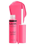 NYX PROFESSIONAL MAKEUP Butter Gloss, Non-Sticky Lip Gloss - Peaches & Cream (Pink Coral)