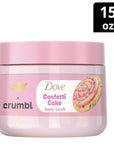 Dove Moisturizing Body Wash & Scrub | Confetti Cake Scent | 20oz Wash + 15oz Scrub | Limited Edition