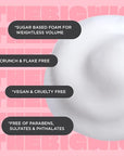 Cake Beauty Volumizing Mousse, The Big Wig - High Volume, Flexible Hold Hair Mousse with 450 F Heat Protection - For All Hair Types - 8.4 oz (Pack of 2)