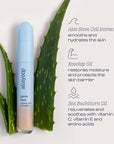 Alleyoop Game Face Concealer Makeup, Lightweight to Medium