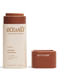 ATTITUDE Oceanly Lightweight Bronzer Stick, Titanium Dioxide-Free, EWG 0.3 Ounces