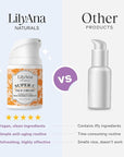 LilyAna Naturals Face and Neck Moisturizer for Women and Men - Moisturizer Face and Neck Cream for Dry Skin and Dark Spot Brightening (Super C, 1.7oz)