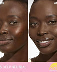 COVERGIRL Clean Fresh Blurring Skin Tint with SPF 30, 465 Deep Neutral, Liquid Foundation, Soft Matte Finish, Smooths, Brightens, Blurs Pores, Mineral Sunscreen, Vegan Formula