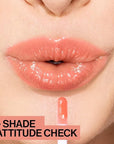 wet n wild MegaSlicks Lip Gloss, Ultra-Glossy, Vitamin-E Enriched, Ultra-Gloss High Shine Moisturizing, Cruelty-Free & Vegan - Snuggle Sesh