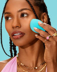 Real Techniques 6 Pack Assorted Makeup Blending Sponges, 3 Miracle Makeup Sponges, For Blending, Baking, And Setting, Use With Foundation & Powder, Dewy or Matte Finish, Cruelty-Free