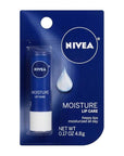 NIVEA A Kiss of Moisture Essential Lip Care 0.17 oz (Pack of 5)