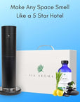 No. 18 (Delano), Ultra Luxury Hotel Scented Aroma Oil for Home Fragrance Diffusers - Waterless, and Ultrasonic - Niche Blend of Essential Oils - Sparkling Citrus, Green Tea, Lemongrass.