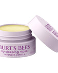Burt’s Bees Stocking Stuffers, Lavender Vanilla Lip Sleeping Mask, With Hyaluronic Acid and Squalane Moisturizer To Instantly Hydrate Lips, Overnight Lip Mask, Lip Treatment Christmas Gifts, 0.45 oz.