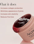 Arencia Overnight Red Smoothie Face Mask Serum, Glowing & Soothing with 30% red collagen, Niacinamide, Peptide, Vitamin E