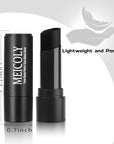 MEICOLY Black Face Body Paint Stick for Halloween SFX Cosplay Clown Skeleton Zombie Joker Makeup,Face Paint for Adults and Kids,Waterproof Eye Black Baseball Softball Football Lacrosse