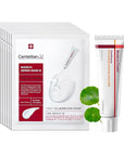 CENTELLIAN 24 Madeca Cream Time Reverse 50ml + Madeca Derma Mask 3(Intensive) 10pc – Hydrating, Firming, Wrinkle Care Set with Centella Asiatica, TECA & Madecassoside for nourished, soothed