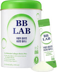 BB LAB Low Molecular Collagen Biotin Plus, Halal Collagen, Powder Supplement, Korean Marine Collagen, Fish Collagen Peptides, Biotin, Vitamin C, Fast Absorption, Shine Muscat Flavor