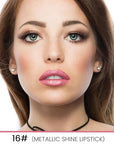 2-in-1 Light Pink Lip Liner & Lipstick Set Kit for Women, Matte Lips Kit with Lip Liner Lip Stains Long Lasting Waterproof 24 Hour Lipstick and Lip Liners Combo Lipliners Pencil Set 16