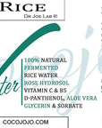 Dr Joe Lab Rice Water Growth Mix, Nourishing Toner with Rose Hydrosol, Aloe Vera Face and Scalp Essence, Rice Extract, Pro Vitamin B5, Oily Skin, Alcohol-Free Spray (128 oz)
