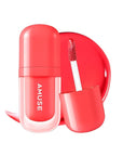 Amuse SEOUL BEBE TINT - 04 APPLE LIKE | 24-hour Long-lasting Lip Stain, Plumping, Hydrating, Moisturizing, No Peel Off, Lip Care, Treatment, Non Sticky, Korean Lip Tint for Dry Lips