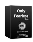 Hybrid & Company Only Fearless For Men Black Edition Eau De Toilette Natural Spray Vaporisateur 3.4 FL.OZ