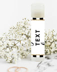 Andaz Press Personalized Lip Balm Party Black