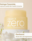 BANILA CO Clean it Zero Firming Cleansing Balm | Korean Makeup Remover, Cleansing Oil to Soothe and Moisturize Skin | Vegan | Made with Moringa Ceramide and Panthenol (100ml/3.38 fl.oz)
