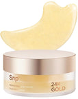 SNP [K Beauty 24K Gold Perfection Eye Patch | Nourishing Under Eye Patches for Wrinkles and Dark Spots | Under Masks for Puffy Eyes and Dark Circles | Korean Collagen Skincare | 60 Patches