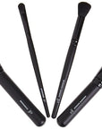 e.l.f. Complexion Perfection Brush Kit, 4-Piece Makeup Brush Set, Brushes For Foundations & Concealers, Vegan & Cruelty-Free