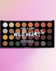 wet n wild Artistry Eyeshadow Makeup 32 Pan Palette, Highly-Pigmented Matte, Shimmer, Metallic Finishes, Long Lasting Builadble & Blendable Formula Cruelty Free & Vegan - Wild Heart