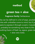 Method Foaming Hand Soap, Green Tea + Aloe, 10 Ounce (Pack of 3)