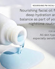 Acure Seriously Soothing Tansy Night Rose Oil - Soothes, Deep Hydrate & Moisturize Dry, Acne Prone, Sensitive Skin - Antioxidant Night Cream Serum Oil Blend with Blue Tansy & Rose - 100% Vegan, 1 oz