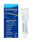 Differin Acne Treatment Gel, 30 Day Supply, Retinoid Treatment for Face with 0.1% Adapalene, Gentle Skin Care for Acne Prone Sensitive Skin, 15g Tube (Packaging May Vary)