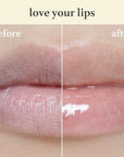 NOONI Korean Hydrating Lip Oil - Applecoco | Long-Lasting, Moisturizing, Plumping, Revitalizing for Dry Lips, Waterproof, No Peel Off, Hydrating, Nourishing Crystal Clear, 0.12 FL Oz